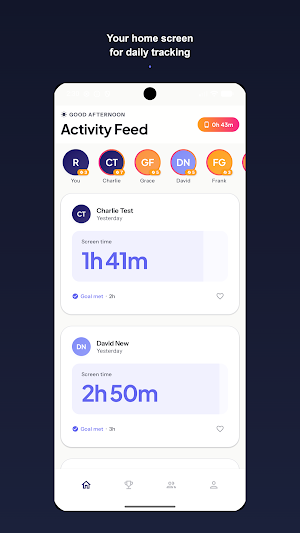 Glaze Over: Screen Time Goals Screenshot 0