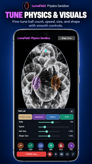 LumaField: Physics Sandbox Screenshot 2