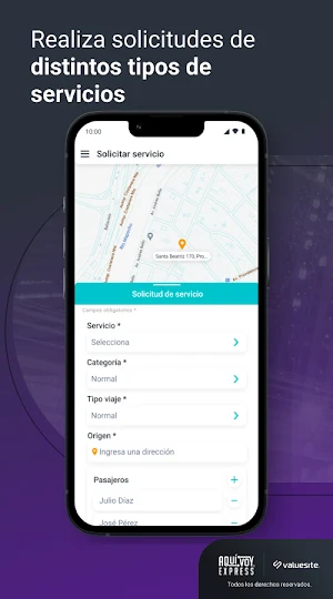 WeTransport Aquívoy Express Screenshot 1