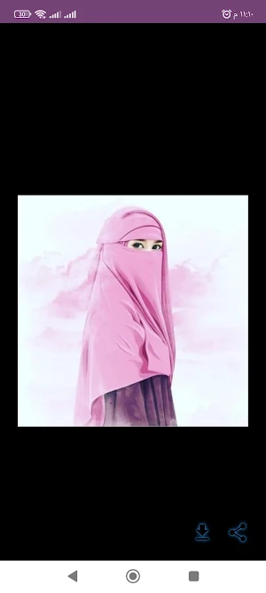 رمزيات بنات بالنقاب Screenshot 0