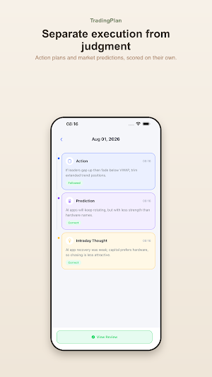 Trading Plan Screenshot 1