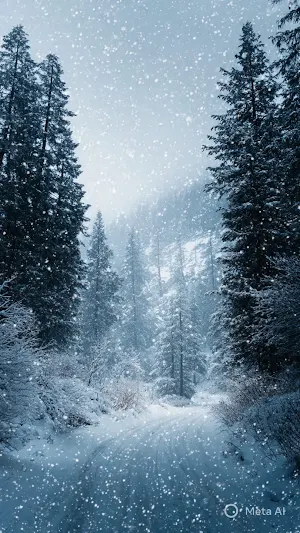 Snow Wallpaper Screenshot 0