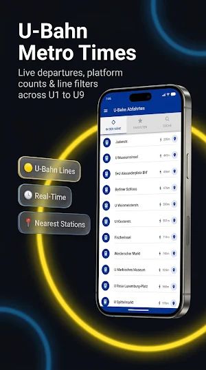 Berlin Transit: BVG & U-Bahn Screenshot 1