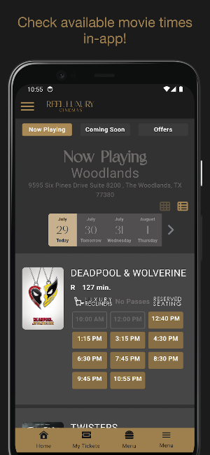 Reel Luxury Cinemas Screenshot 2