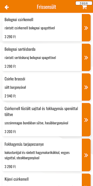 Zanzibár Pizzéria Screenshot 3