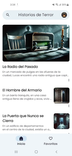Historias de Terror para leer Screenshot 1