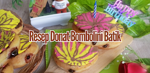 Resep Donat Bombolini Batik Screenshot 0