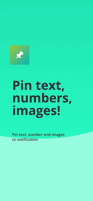 Pin To Notification Screenshot 1