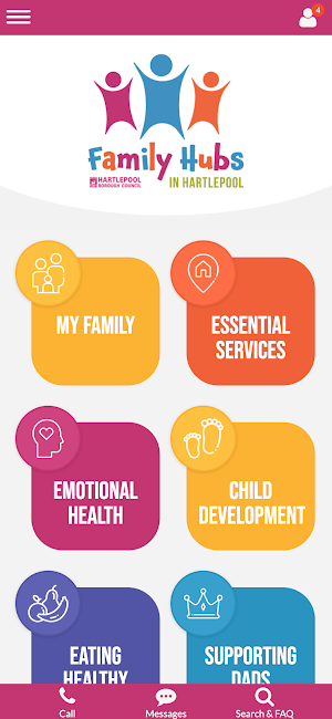 Hartlepool Family Hubs Screenshot 0