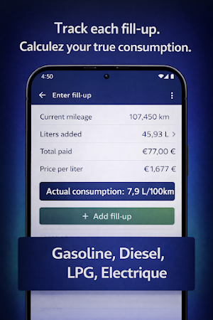 Car Logbook & Fuel Expenses Screenshot 1