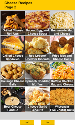 150 Cheese Recipes Screenshot 1