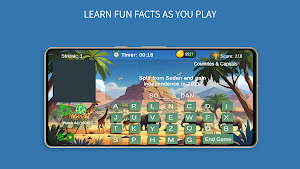 Word Safari - African Trivia Screenshot 1