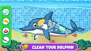 Dolphin Water Rush: Water Park Show Adventure Screenshot 0