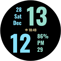 Bold Time Watch Face