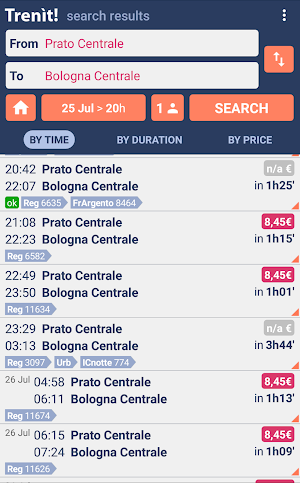 Trenit! - find Trains in Italy Screenshot 0