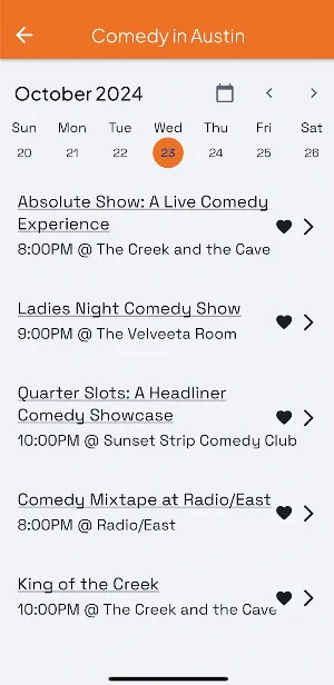 Austin Comedy Screenshot 2