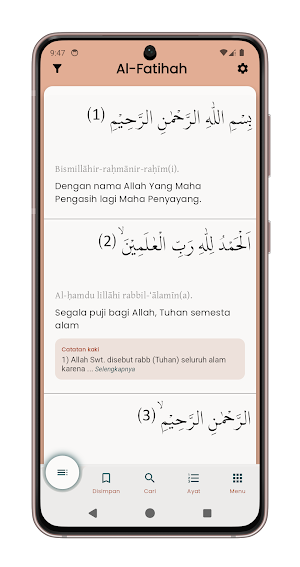 FastiQuran - Ad-Free Quran App Screenshot 0