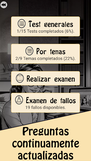 TestOpos Estatuto de Galicia Screenshot 1