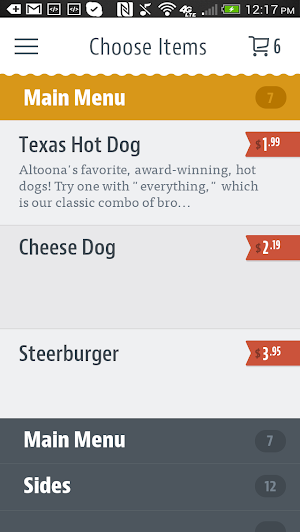 Texas Hot Dogs Screenshot 2