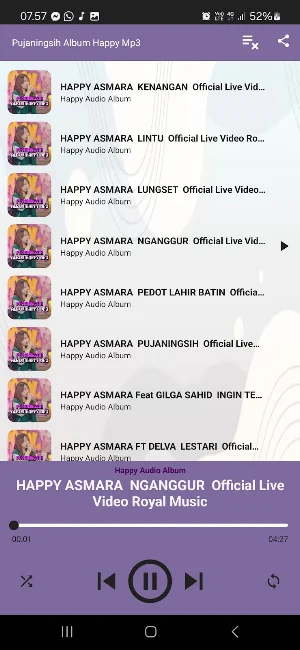 Happy Mp3 Pujaningsih Album Screenshot 1