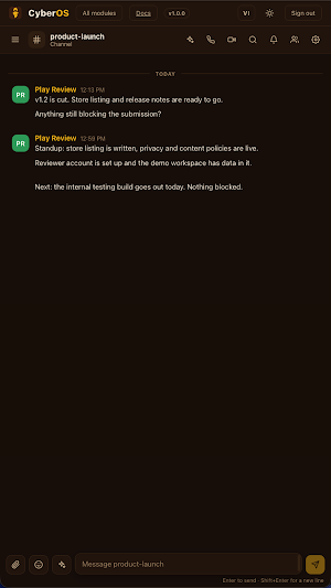 CyberOS Screenshot 0