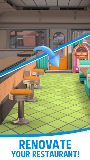 Tasty Match 3D Restaurant Game Screenshot 2