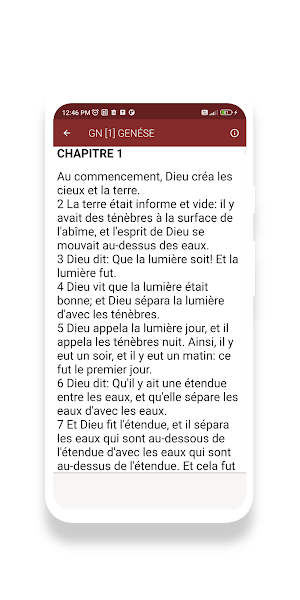 French Bible Screenshot 3