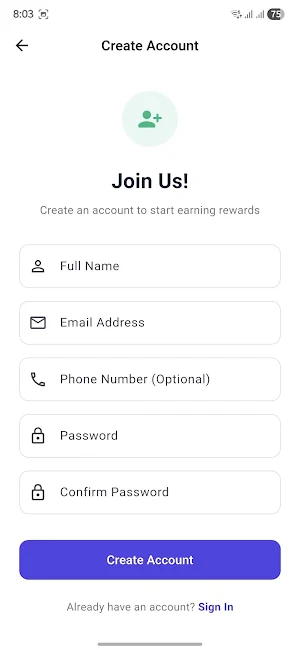 My Rewards Screenshot 2