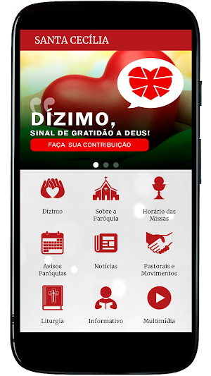 Paróquia Santa Cecília - SP Screenshot 0