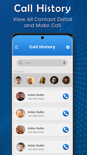 Call History : All Call Detail Screenshot 2