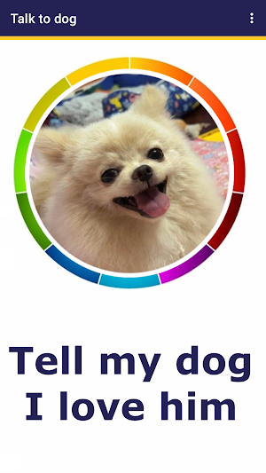 Talk to dog. My Talking Pet Screenshot 1
