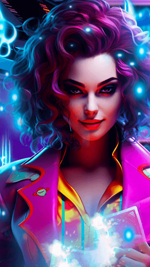 Neon Stars Screenshot 0