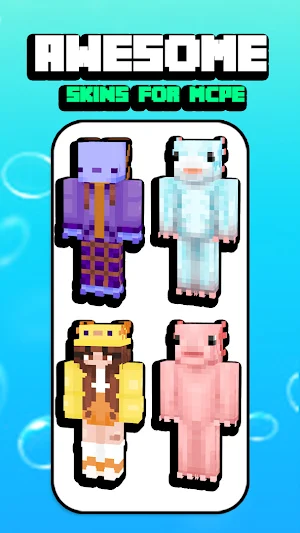 Axolotl Skin For Minecraft PE Screenshot 3