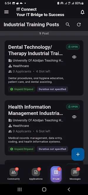 ITC Facility Screenshot 2