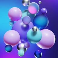 Colorful Bubble Wallpaper