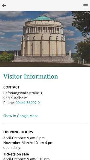 Guide Befreiungshalle Kelheim Screenshot 2