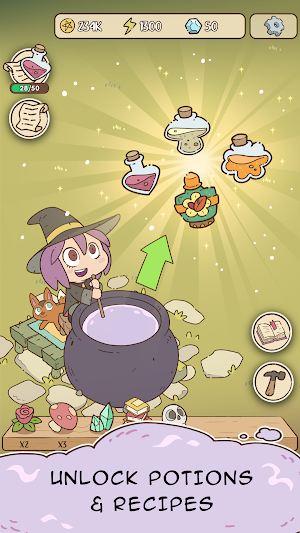 Potions & Spells: Idle Witches Screenshot 3