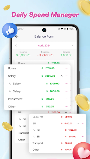 Budget Planner - Money Tracker Screenshot 2