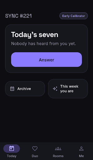 SYNC: The Daily Question Screenshot 0