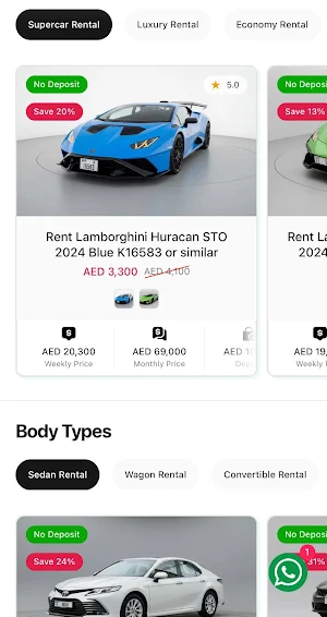 Cardiwan - Dubai Car Rental Screenshot 2