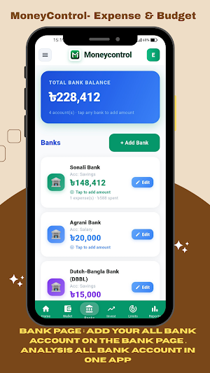 MoneyControl-Expense & Budget Screenshot 3