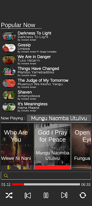 Annoint Amani NdoaNi uchizi Screenshot 2
