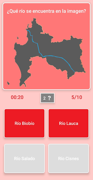 Mapa de Chile - Quiz Screenshot 3