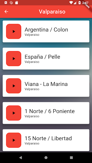 Chile Traffic Cameras Screenshot 1