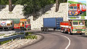 Indian Trailer Truck bussid Screenshot 1
