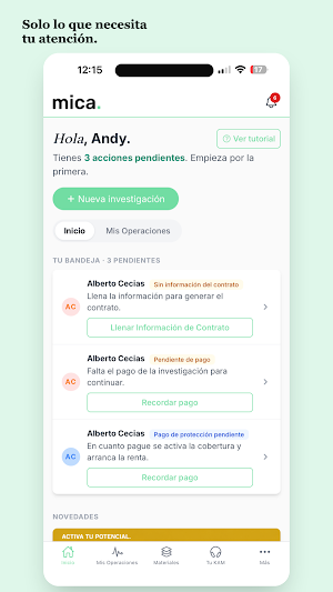 Mica Rent Asesores Screenshot 1