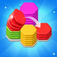 Hexa Tile: Merge Sort