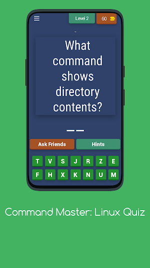 COMMAND MASTER: LINUX QUIZ Screenshot 2