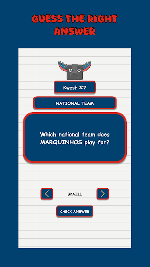 Paris Navy Blue Quiz Screenshot 2