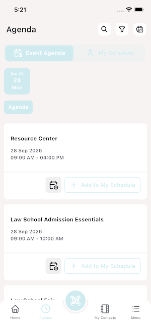 2026 LSAC Law School Forums Screenshot 3